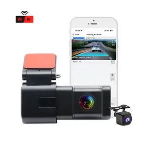 ผู้ผลิตISO Ai Adasเครื่องบันทึกรถยนต์ 2K 1080Pด้านหลังกล้องWifiรถDvr Dash Cam Dualช่องNight Vision