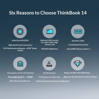 Vendita all'Ingrosso di Fabbrica: Nuovissimo Laptop ThinkBook Ultra-Sottile da 14 Pollici con Processore Intel Core 5 220H