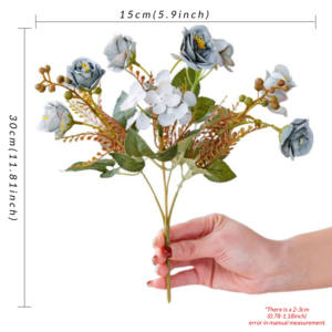 زهور محاكاة صناعية ، ورود باريس الفرنسية ، الخيار المفضل للمتسوقين في العطلات - Product Image 2