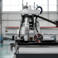 Routeur CNC à un seul axe pour le travail du bois avec lame de coupe transversale et longitudinale pour la découpe de panneaux de placage MDF pour armoires