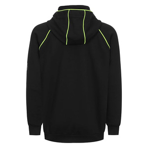 Sweat-shirt ignifuge <span class=keywords><strong>FR</strong></span> en tricot 12OZ, col montant zippé, résistant aux flammes, pour vêtements de travail, fabriqué au Henan, Chine - Product Image 3