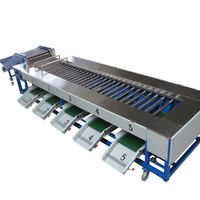 Full-automatic giuggiola e le date succo di frutta sciroppo linea di lavorazione di apple sorter verdura smistamento di classificazione della macchina per le patate