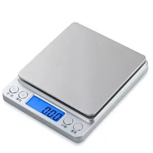 500g/0.01g 2kg/0.1g High Accuracy Digital Food Scale I2000 With LCD Display