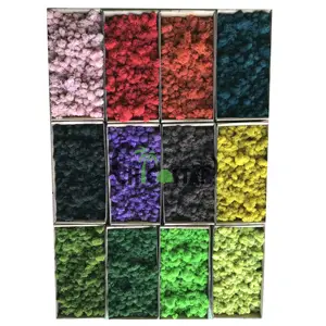 High quality stabilized artificial render moss carpet for mall decoration