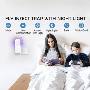Trampa para insectos y moscas certificada por la EPA, 2025 muestras gratis, solución para el control de plagas en hoteles Zapper - Product Image 5