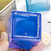 Vente en gros de flacons diffuseurs d'arômes carrés de 500 ml et 1000 ml, contenants de parfum d'intérieur avec couvercle à vis et emballage