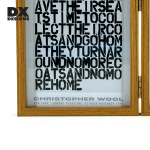 DX thiết kế cổ điển tường nghệ thuật bóng gỗ hộp sâu có thể gập lại khung ảnh - Product Image 4