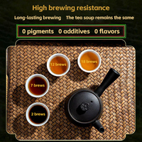 Thé chinois Liu Pao : Infusion Ambrée Douce et Rafraîchissante, Charme Unique, Réchauffe le Milieu Est et l'Estomac, Boîte Cadeau Bio, Âge recommandé : 5-10 ans
