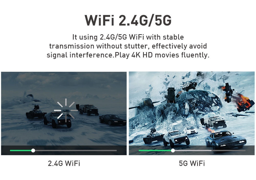 Smart Pocket 4K 1080P DLP Interactive Projectors For Home Theater