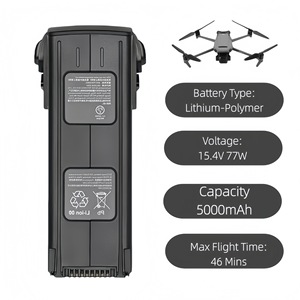 Batterie de remplacement intelligente pour drone DJI Mavic 3 Classic, 5000 mAh, 15,4 V, 4S, lithium-ion polymère, avec BMS intégré - Product Image 1