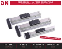 Eje Lineal con Husillo de Bolas GTHA Compatible con Motor Servo Pasos a Pasos, Carrera Personalizada, Movimiento Lineal