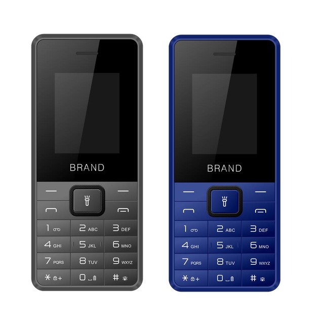 1.8 Inch OEM Feature Phone China Low Price Very Slim Phones with Big Battery 2g Network