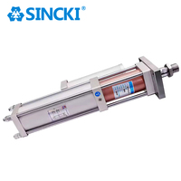 Cylindre hydraulique pneumatique standard MPT 2 tonnes, pièces d'amélioration gaz-liquide
