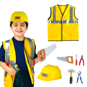 Vente en Gros Unisexe Enfants TV Film Costumes Pompier Infirmière Médecin Chef Pilote Spaceman Hôtesse De L'air Jeu De Rôle Dress-Up Ensemble - Product Image 5