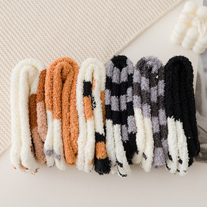 2024 Winter <strong>Warm</strong> Cute Animal Paw <strong>Custom</strong> Pattern Fluffy Thick <strong>Warm</strong> Women <strong>Fuzzy</strong> Crew <strong>Socks</strong>,Furry <strong>Socks</strong> for the Cold - Product Image 3