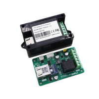 Controlador de salida de relé de 1 canal de red Ethernet con módulo IO de función de botón para sistema de luz automático