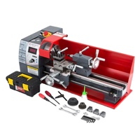 Mini Metal Processing Variable Speed Lathe, 750 W