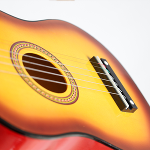 Kinder Speelgoed 25 Inch Gekleurde Houten Gitaar Zes-Snarige Gitaar Kleine Gitaar Ukelele - Product Image 3