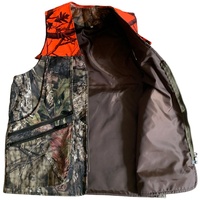 Gilet de camouflage de chasse bleu clair, avec blaze orange, vêtement de pêche, du BJ en plein air