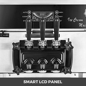 Almacén DE LA UE con una pérdida de 1,6 galones * 2 Máquina comercial de helados máquina de helados de servicio suave - Product Image 6