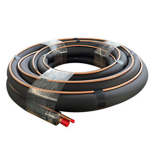 أطقم خطوط أنابيب نحاسية عالية الجودة من المطاط الأسود معزولة من HAVC للمنزل تركيبات يدوية تعمل بالطاقة الشمسية تعمل بالغاز HVAC - Product Image 4