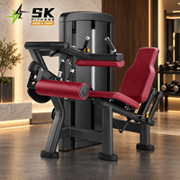 Machine à flexions de cuisses assise SK-L16 avec poids sélectionnables, équipement d'entraînement des ischio-jambiers, équipement de gym commercial, directement de l'usine
