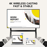 Système de conférence commercial Affichage numérique LCD 4K UHD Android14 Mur vidéo en libre-service Écran large Moniteur