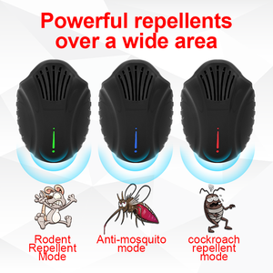Repelente Ultrasónico Electrónico con Forma <span class=keywords><strong>de</strong></span> Concha para Plagas, Insectos, Hormigas, <span class=keywords><strong>Ratones</strong></span>, Mosquitos, Moscas - Product Image 5