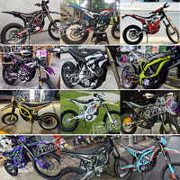 Autocollants de personnalisation pour vélos électriques et motos électriques, décalcomanies pour vélos électriques pour Surron
