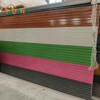Panneau mural sandwich pour l'extérieur des maisons, panneau mural pour la construction de bâtiments résidentiels et le revêtement de façade de maison