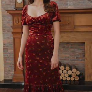 <span class=keywords><strong>Vestidos</strong></span> de Verano para Mujer al por Mayor, con Logotipo Personalizado, de Alta Calidad, Hermosos, con Abertura Frontal, Estampado Digital Floral, Color Negro - Product Image 1