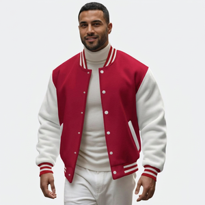 Custom <b>Mens</b> Varsity Jacket College Baseball Bomber Warm Outerwear for Autumn Winter and Sports Activities - Product Image 1