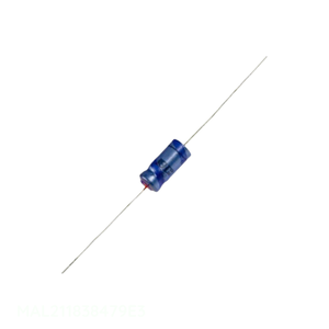 ตัวเก็บประจุแบบมีรูผ่าน MAL211838479E3 47 uF ตัวเก็บประจุแบบ Alum 47 uF 20% 63V - Product Image 1