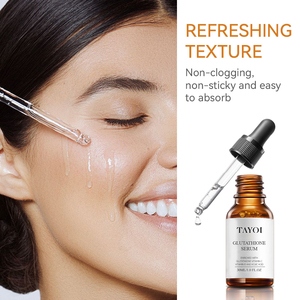 Serum perawatan kulit profesional Serum Wajah perbaikan kulit peptida <span class=keywords><strong>Vitamin</strong></span> C esensi pemutih Glutathione organik Serum Wajah perbaikan kulit - Product Image 3