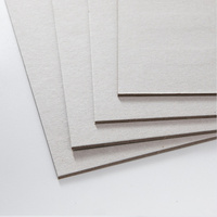 Recyclable Cardboard Sheets Thick Grey Board for Packaging Single Side Offset Printing