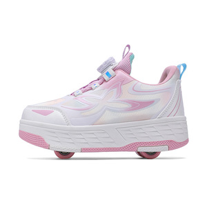 Chaussures à roulettes lumineuses pour enfants, roues en plastique, nouveau style printemps - Product Image 5