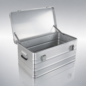 Vente en Gros Mallettes Empilables Tout Aluminium Boîtes de Rangement Camping Extérieur Coffre à Outils et Boîte de Transport Collection Caisse de Fret - Product Image 1