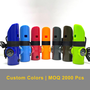 7-Trong-1 Ngoài Trời Survival Kit Pocket Khẩn Cấp Còi LED Ánh Sáng La Bàn Nhiệt Kế Quay Số Hiển Thị Kỹ Thuật Số Trường Hợp Cho Cắm Trại - Product Image 4