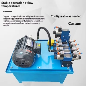 Sistema de Estación Hidráulica HUADEYEYA, Bomba de Engranajes, Procesamiento Manual, Control Cilíndrico - Product Image 3