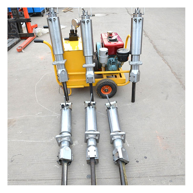 2023 Professional Concrete Quarry Portable Hydraulic Rock Drill and Splitter Excavator Rock Splitter Hydraulic Stone Splitter