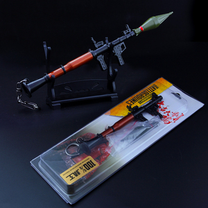 Mini Pistolet en Métal Moulé Sous Pression, Jouet <span class=keywords><strong>de</strong></span> Collecte <span class=keywords><strong>Militaire</strong></span> pour Garçon, Cadeau PUBG CS GO, 18CM, PG-7 - Product Image 5