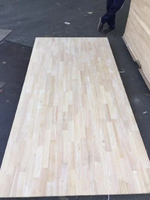 Planche en Bois de Caoutchouc Massif 100% Écologique Design Contemporain Qualité Construction Cuisine Chambre Extérieur