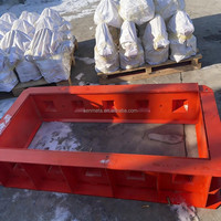 Moule à blocs Lego pour ciment, en acier robuste, pour la fabrication de blocs de béton, mur à empilage sec, taille personnalisée