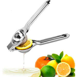 Prensa Manual de Limones de Acero Inoxidable 304 Cromado, Pinza para Limones Multifuncional, para Frutas y Naranjas, de Alta Calidad, para el Hogar y Barbacoa - Product Image 1