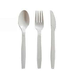 Cucchiaini Biodegradabili 12cm Set di Cucchiai Compostabili Monouso per Uso Esterno - Product Image 1
