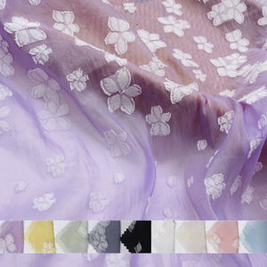 2020年春のコレクションファッション性のあるBROCADE ORGANZA JACQUARD FABRIC FOR DRESS - Product Image 1