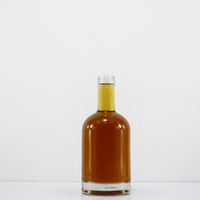 Bon marché Vide 100ml 200ml 375ml 500ml 750ml 1000ml 75cl Bouteilles à bouchon à vis rond Bouteilles de gin Bouteilles en verre de whisky