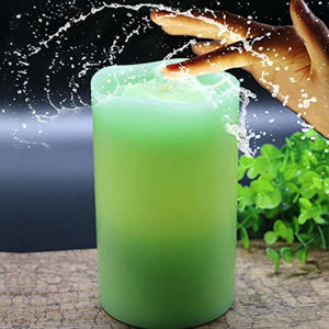 Vera cera <span class=keywords><strong>lampada</strong></span> notturna con <span class=keywords><strong>fontana</strong></span> di acqua decorazione candele camera <span class=keywords><strong>da</strong></span> letto di illuminazione ambientale pilastro candela <span class=keywords><strong>da</strong></span> <span class=keywords><strong>tavolo</strong></span> luce <span class=keywords><strong>fontana</strong></span> - Product Image 5