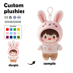 Muñeco de Peluche Personalizado de Fábrica <span class=keywords><strong>Beki</strong></span>, Proveedor Confiable, Muñeco de Peluche de Anime, Muñeco de Peluche de Estilo Coreano, Llavero de Peluche de Ídolo - Product Image 2