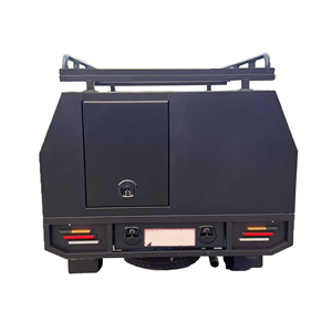 Cubierta de <span class=keywords><strong>Aluminio</strong></span> Resistente para Camioneta con Bandeja y <span class=keywords><strong>Caja</strong></span> de Herramientas - Ideal para Camionetas de Doble Cabina - Product Image 2